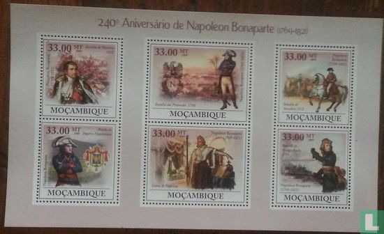 240e geboortedag van Napoleon Bonaparte