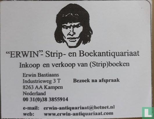 Erwin -Strip- en Boekenantiquariaat