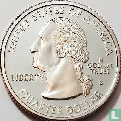 United States ¼ dollar 2006 (PROOF - copper-nickel clad copper) "South Dakota" - Image 2