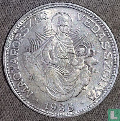 Hongrie 2 pengö 1938  - Image 1