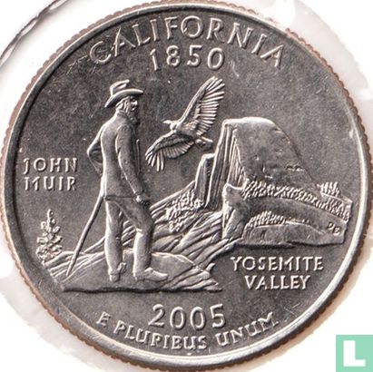 Vereinigte Staaten ¼ Dollar 2005 (P) "California" - Bild 1