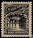 Post office with overprint
