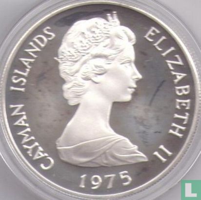 Cayman Islands 2 dollars 1975 (PROOF) - Image 1