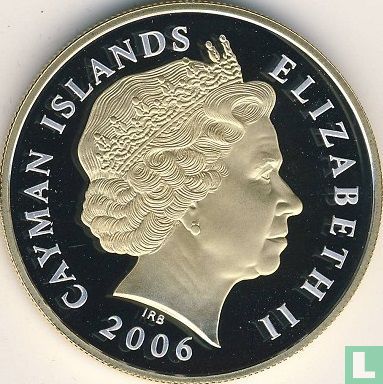 Îles Caïmans 5 dollars 2006 (BE) "80th Birthday of Queen Elizabeth II - Elizabeth and Prince Philip" - Image 1