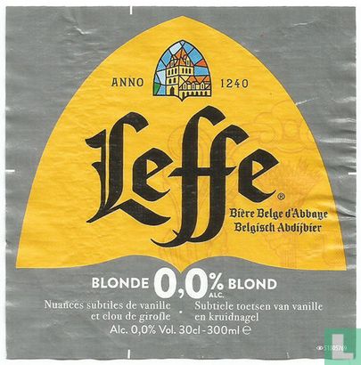 Leffe Blond 0,0% - Afbeelding 1