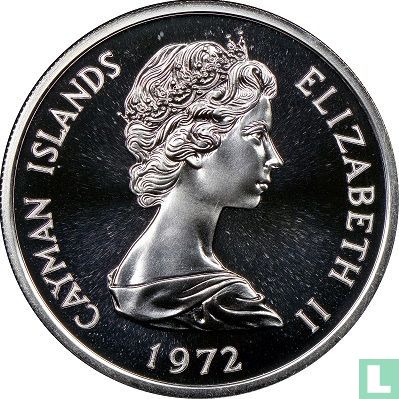 Cayman Islands 5 dollars 1972 (PROOF) - Image 1