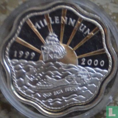Bermuda 2 dollars 2000 (PROOF) "Millennium" - Afbeelding 1