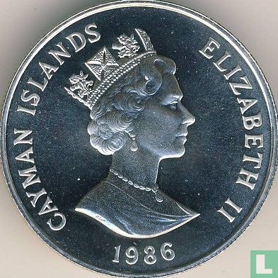 Cayman Islands 5 dollars 1986 "Commonwealth Games in Edinburgh" - Image 1