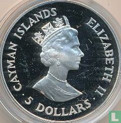 Cayman Islands 5 dollars 1988 (PROOF - without $5) "Summer Olympics in Seoul" - Image 2