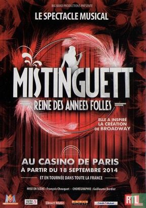 MISTINGUETT Reine des annees foles - Casino de Paris - Afbeelding 1