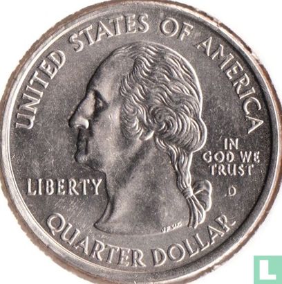Vereinigte Staaten ¼ Dollar 2003 (D) "Illinois" - Bild 2
