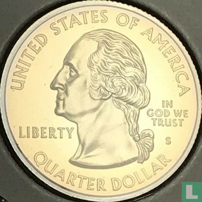 United States ¼ dollar 2000 (PROOF - copper-nickel clad copper) "South Carolina" - Image 2