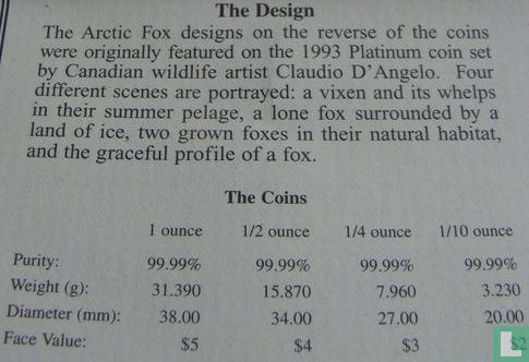 Canada 3 dollars 2004 (BE) "Arctic fox" - Image 3