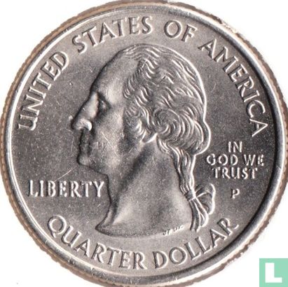 États-Unis ¼ dollar 2002 (P) "Indiana" - Image 2