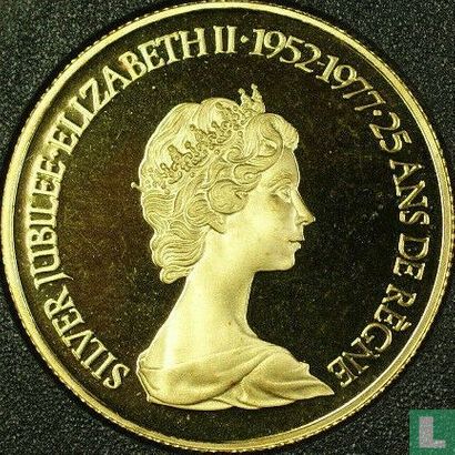 Canada 100 dollar 1977 (PROOF) "25th anniversary Accession of Queen Elizabeth II" - Image 1
