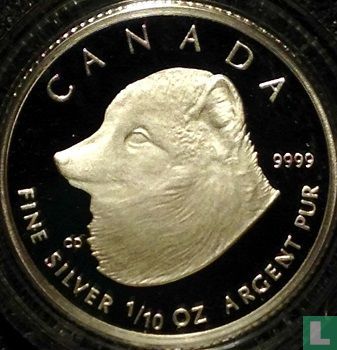 Canada 2 dollars 2004 (PROOF) "Arctic fox" - Afbeelding 2