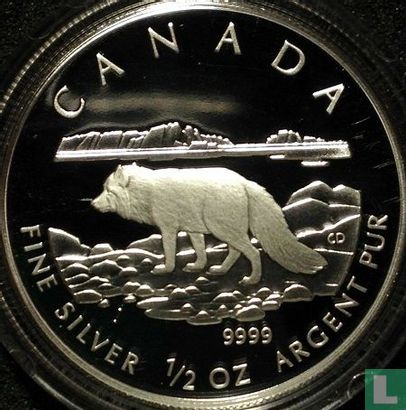 Canada 4 dollars 2004 (PROOF) "Arctic fox" - Afbeelding 2