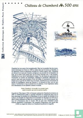 Chateau de Chambord - 500 jaar
