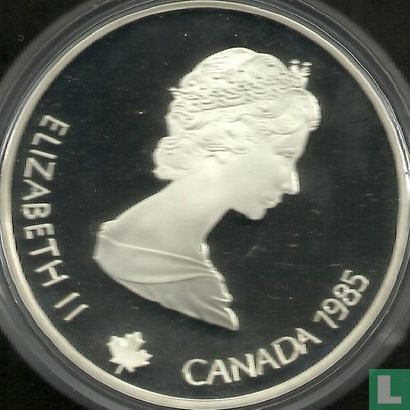 Canada 20 dollars 1985 (PROOF) "1988 Winter Olympics in Calgary - Speed skating" - Image 1