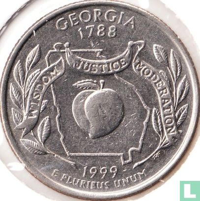 United States ¼ dollar 1999 (P) "Georgia" - Image 1