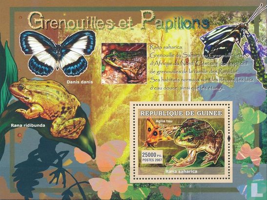 Grenouilles et papillons