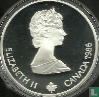 Canada 20 dollars 1986 (PROOF) "1988 Winter Olympics in Calgary - Freestyle skiing" - Afbeelding 1