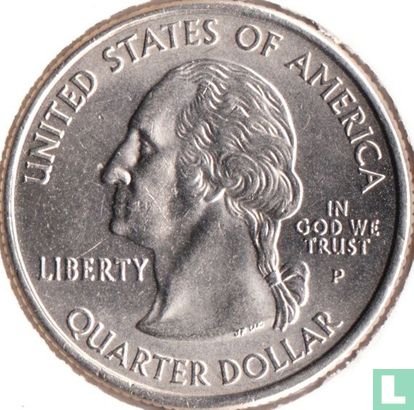 Verenigde Staten ¼ dollar 1999 (P) "Connecticut" - Afbeelding 2