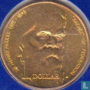 Australien 1 Dollar 1996 (M) "Centenary of the death of Sir Henry Parkes" - Bild 2