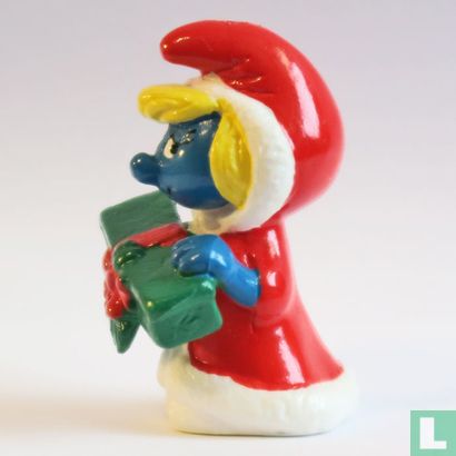 Kerstvrouw Smurfin  - Afbeelding 3