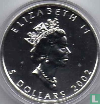 Canada 5 dollars 2002 (zilver - zonder privy merk) - Afbeelding 1