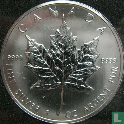 Canada 5 dollars 2005 (argent - sans marque privy) - Image 2