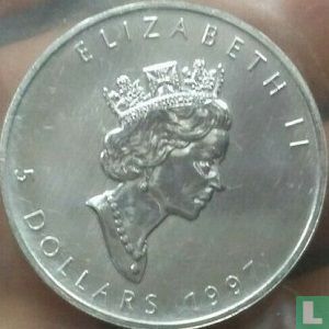 Canada 5 dollars 1997 (zilver) - Afbeelding 1