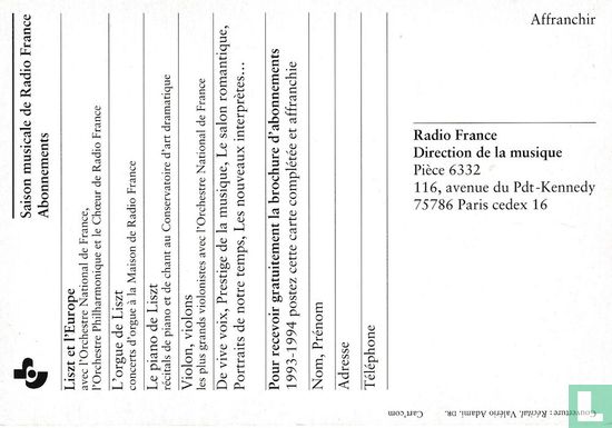 Radio France - Saison 93 94 - Image 2