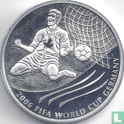 Canada 5 dollars 2003 (PROOF) "2006 Football World Cup in Germany" - Image 2
