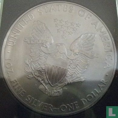 Vereinigte Staaten 1 Dollar 2008 (black platinum) "Silver Eagle" - Bild 2