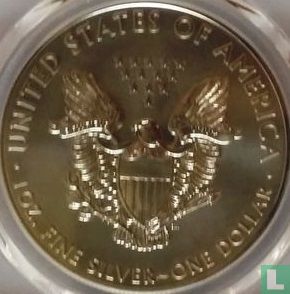 Verenigde Staten 1 dollar 2017 (kleurloos) "Silver Eagle" - Afbeelding 2