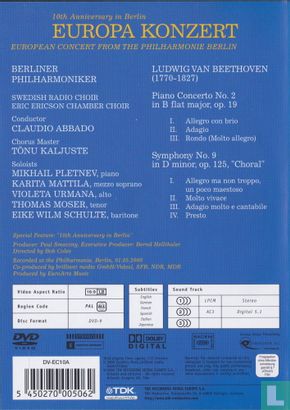 Europa Konzert 2000 - 10th Anniversary in Berlin - Afbeelding 2