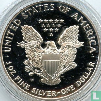 United States 1 dollar 2006 (PROOF) "Silver Eagle" - Image 2