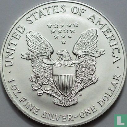 Verenigde Staten 1 dollar 1998 "Silver eagle" - Afbeelding 2