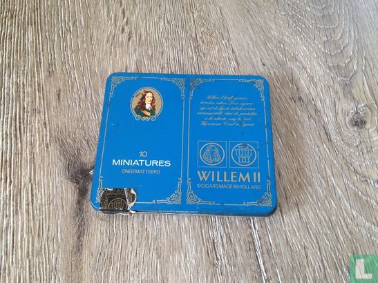 Willem II miniatures ongematteerd - Afbeelding 1
