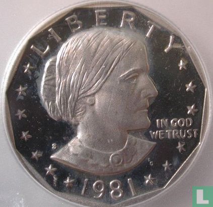 États-Unis 1 dollar 1981 (S) - Image 1