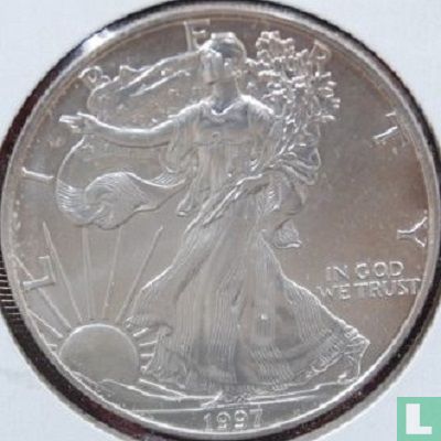 Vereinigte Staaten 1 Dollar 1997 "Silver eagle" - Bild 1