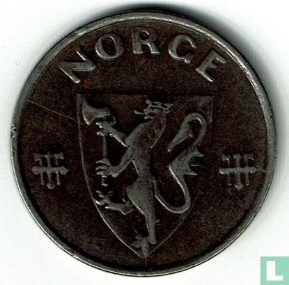 Norwegen 5 Øre 1944 - Bild 2