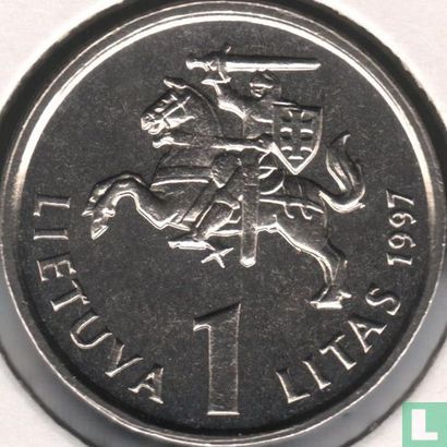 Litouwen 1 litas 1997 "75th anniversary of the Bank of Lithuania" - Afbeelding 1