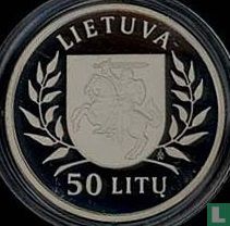 Lithuania 50 litu 1996 (PROOF) "XXVI Atlanta Olympic Games" - Image 2