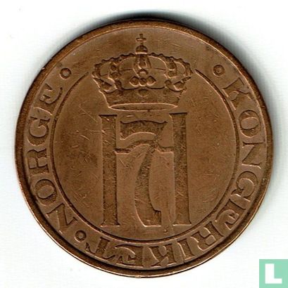 Norwegen 5 Øre 1939 - Bild 2