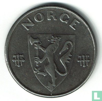 Noorwegen 5 øre 1943 - Afbeelding 2