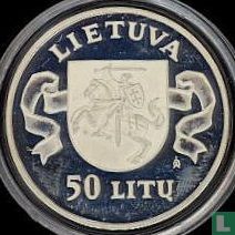 Litauen 50 Litu 1996 (PP) "5th anniversary Assault of 13 January 1991" - Bild 2