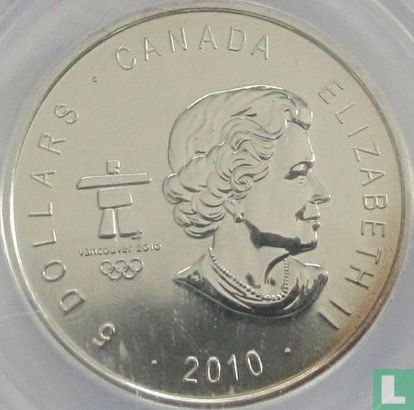 Canada 5 dollars 2010 "Winter Olympics in Vancouver" - Image 1