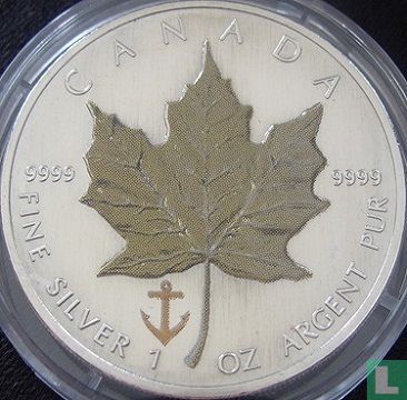 Canada 5 dollars 2007 (zilver - gekleurd) - Afbeelding 2